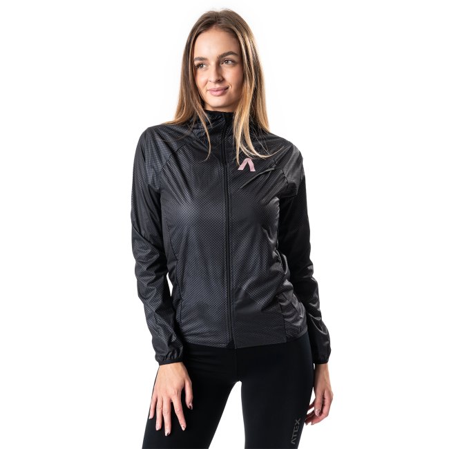 Dámská běžecká bunda s kapucí NUVO