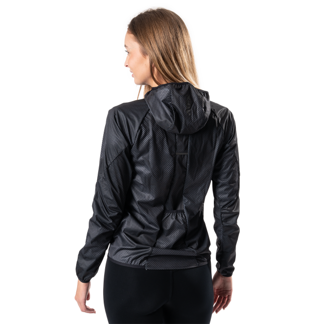 Dámská běžecká bunda s kapucí NUVO