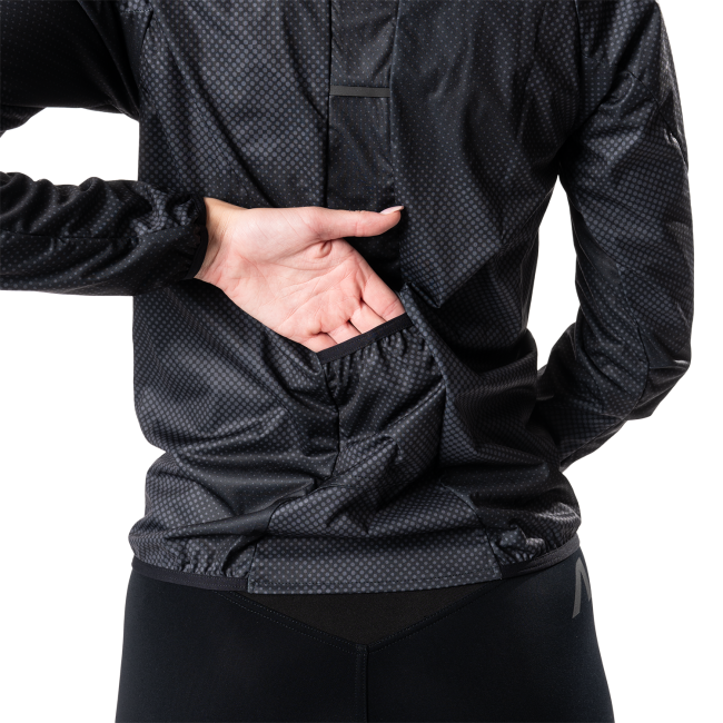 Dámská běžecká bunda s kapucí NUVO