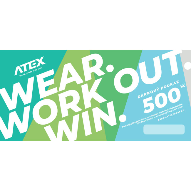 Dárkový poukaz v hodnotě 500 Kč