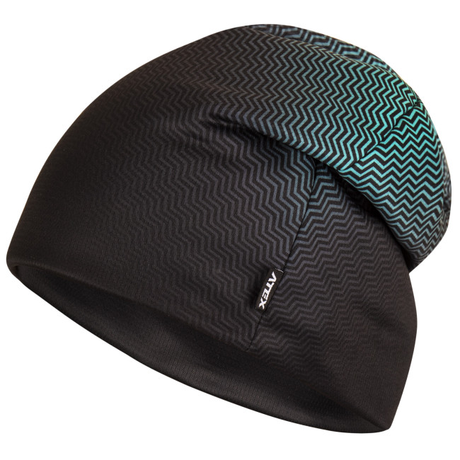 Oboustranná sportovní čepice ZIGZAG mátová