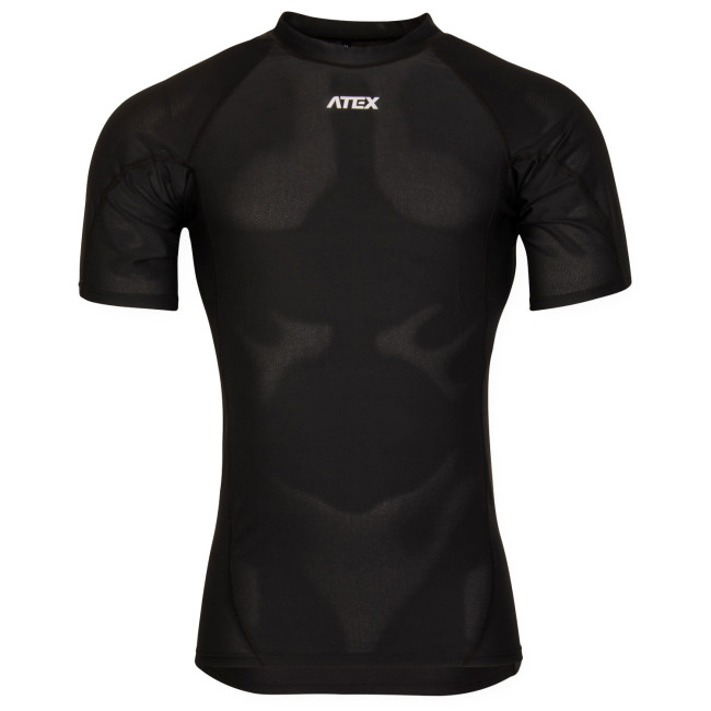 Přiléhavý dres s krátkými rukávy KOBI černý