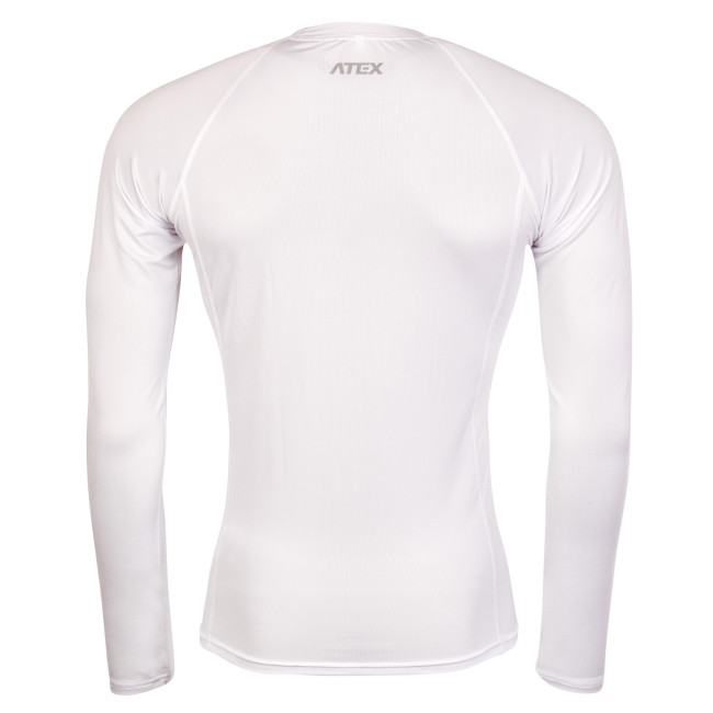 Přiléhavý dres s dlouhými rukávy KOBI bílý