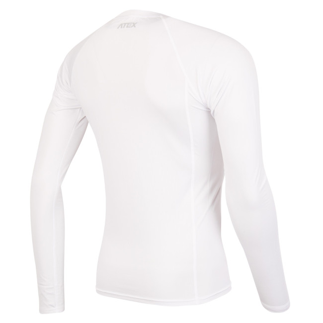 Přiléhavý dres s dlouhými rukávy KOBI bílý