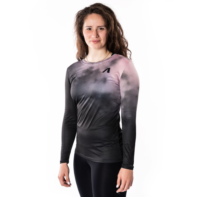 Dámský běžecký dres s dlouhými rukávy NUVO