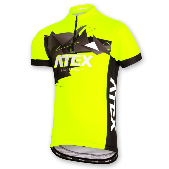 Dětský cyklo dres MIKA žlutý