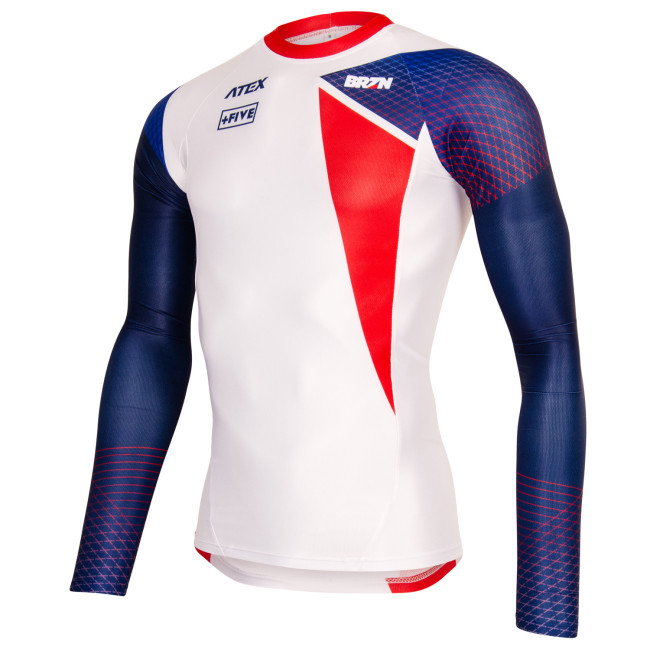 Přiléhavý dres s dlouhými rukávy BRZN