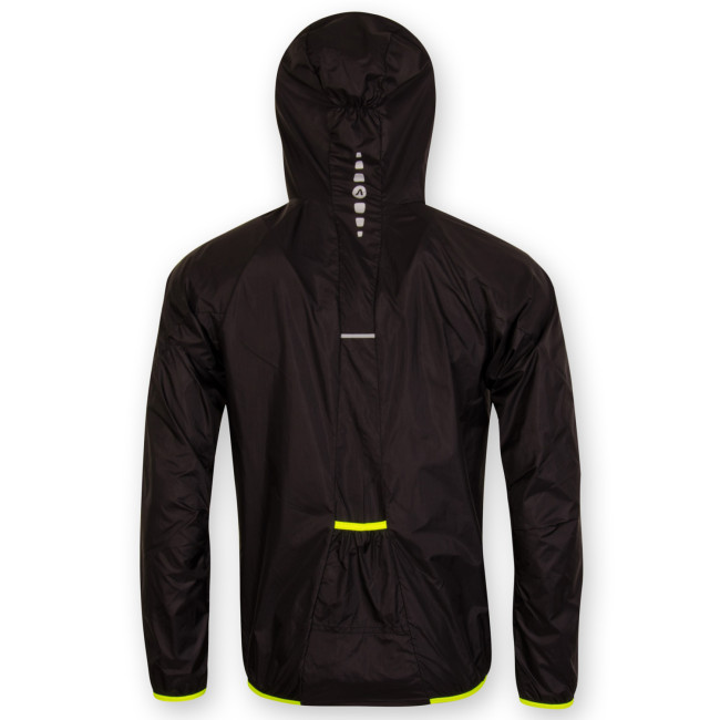 Ultralehká větrovka s kapucí SAM černá