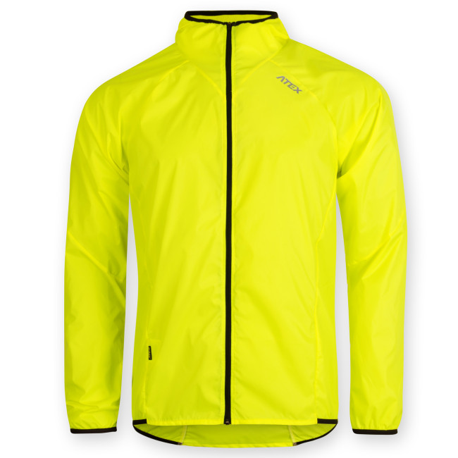 Ultralehká větrovka s kapucí SAM žlutá