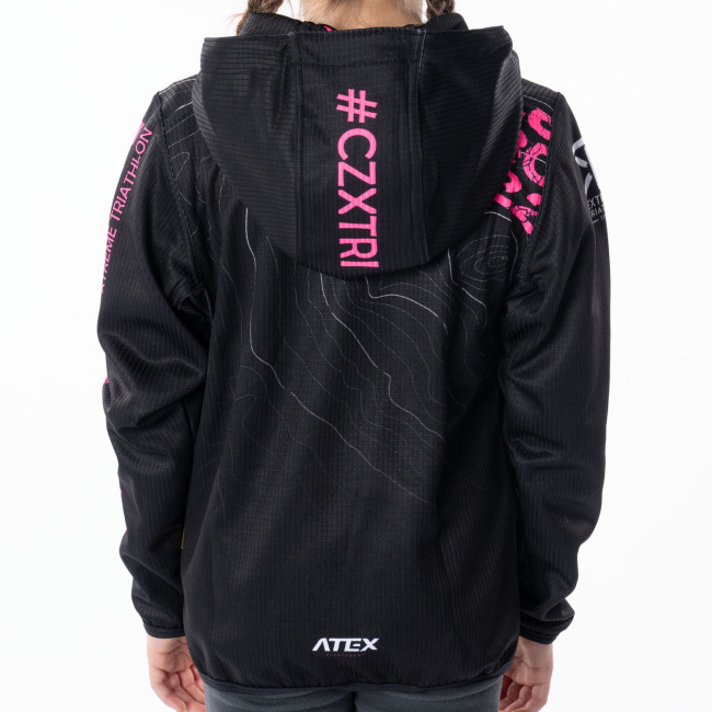 Dětská mikina s kapucí WINTERMAN růžová