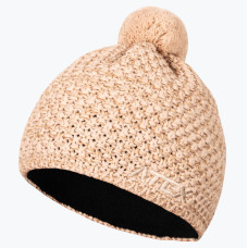 Pletená čepice KNIT béžová