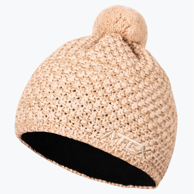 Pletená čepice KNIT béžová