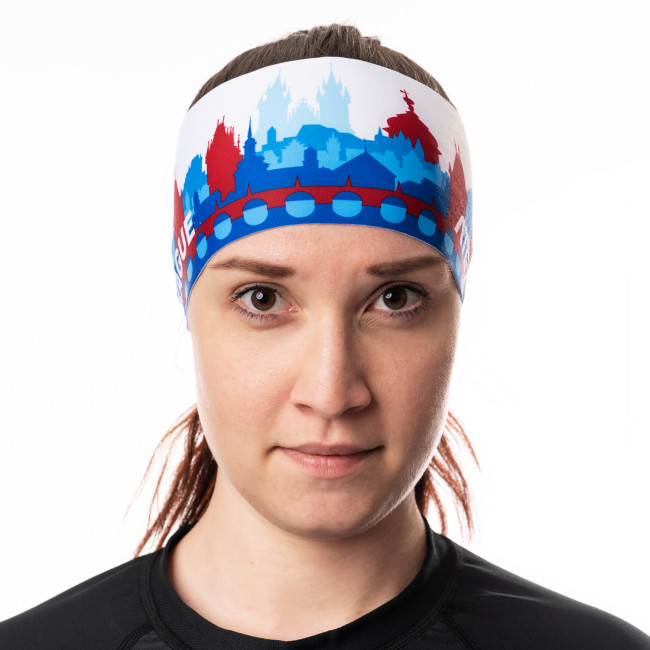 Sportovní čelenka PRAGUE modrá