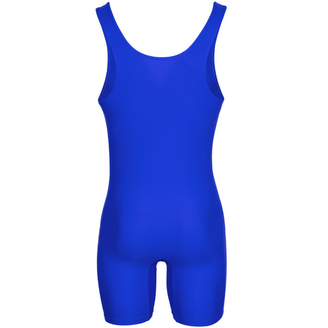 Zápasnický dres WES modrý