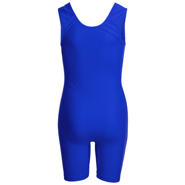 Dětský zápasnický dres WES modrý