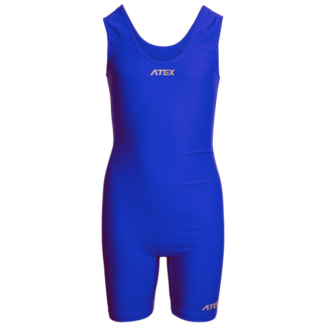 Dětský zápasnický dres WES modrý