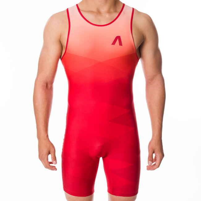 Zápasnický dres NIKOS červený