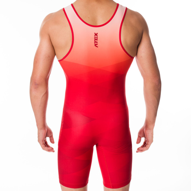 Zápasnický dres NIKOS červený