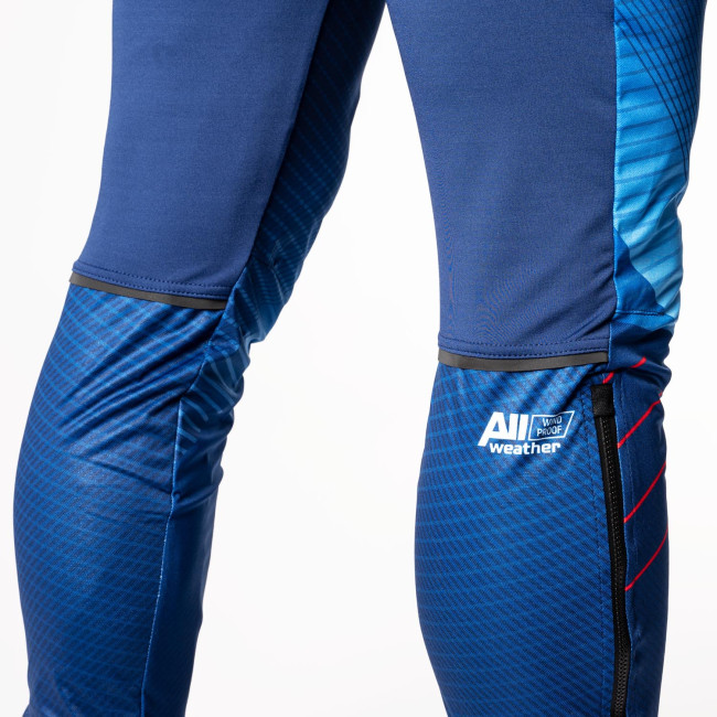 Kalhoty na běžky BRISK s krátkými zipy