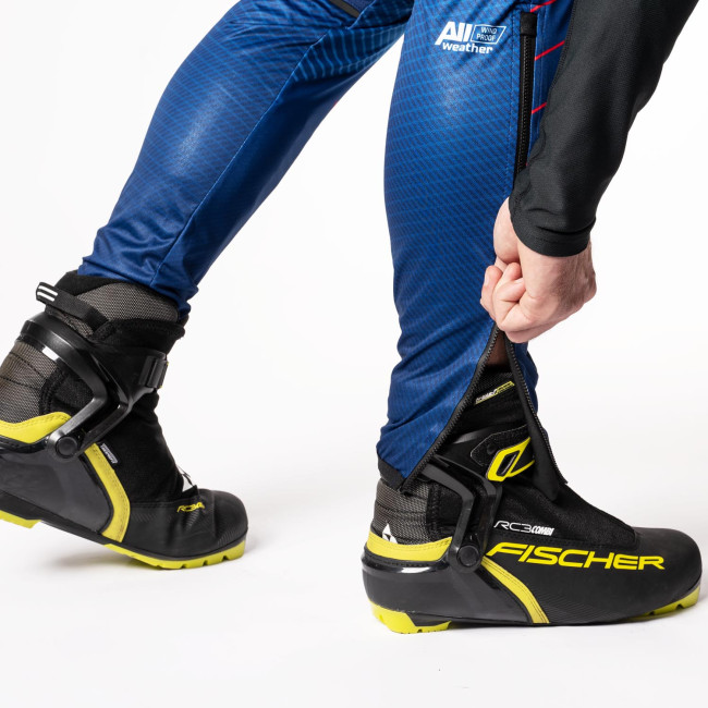 Kalhoty na běžky BRISK s krátkými zipy