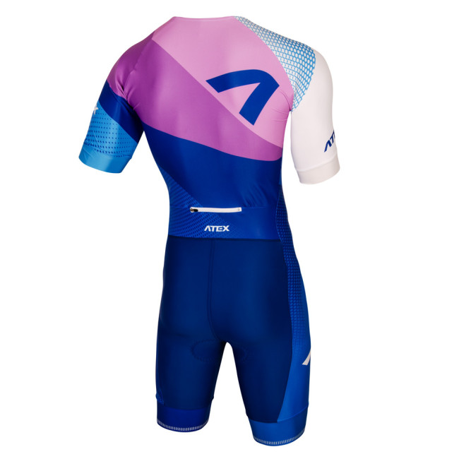 Triatlonová kombinéza s krátkými rukávy REVOLT