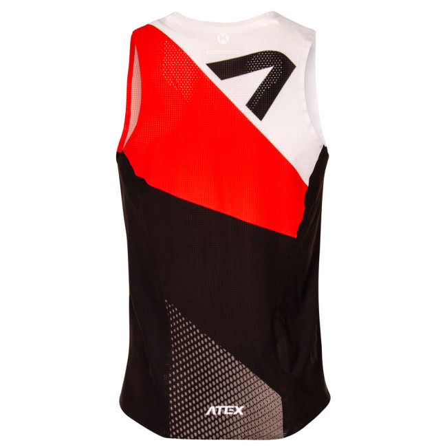 Dres bez rukávů REVOLT RED lepený