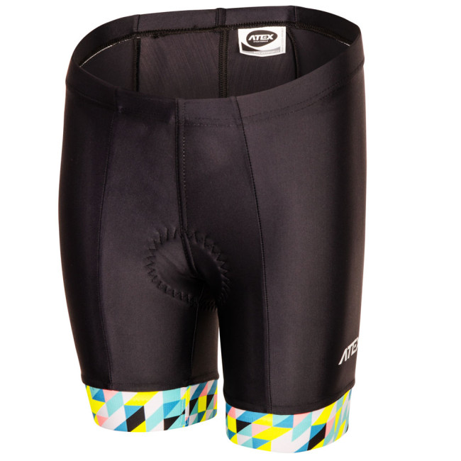 Dětské cyklo kraťasy SATO MINI tyrkysové